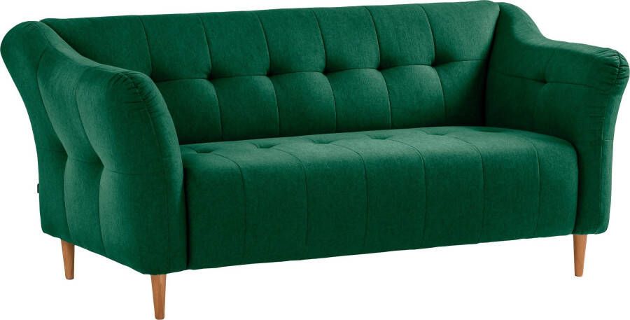 Exxpo sofa fashion 3-zitsbank Soraya met houten poten vrij plaatsbaar