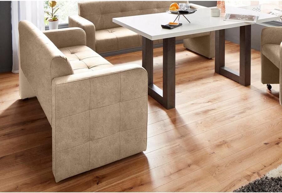 Exxpo sofa fashion Bank Barista keukenbank zithoogte 49 cm compacte afmetingen