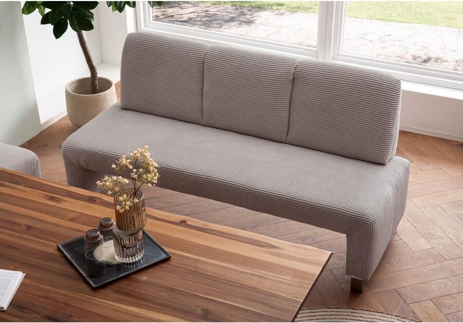 Exxpo sofa fashion Bank Intenso bank breedte 162 cm keuze uit leer of textiel hoge bodemvrijheid vrij in de ruimte te plaatsen hoog zitcomfort