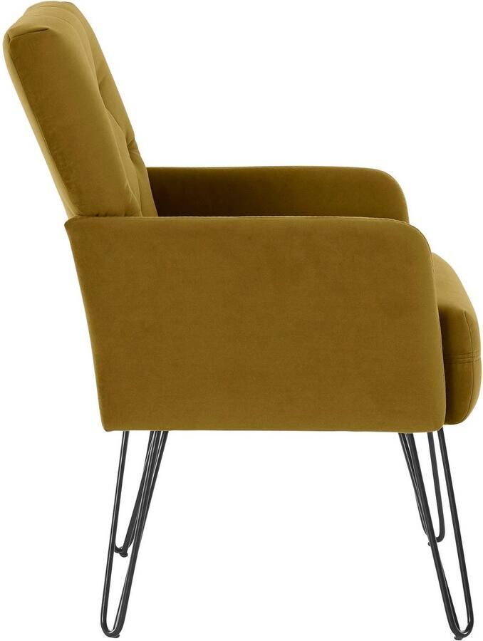 Exxpo sofa fashion Fauteuil Doppio loungesessel met designonderstel comfortabel en elegant