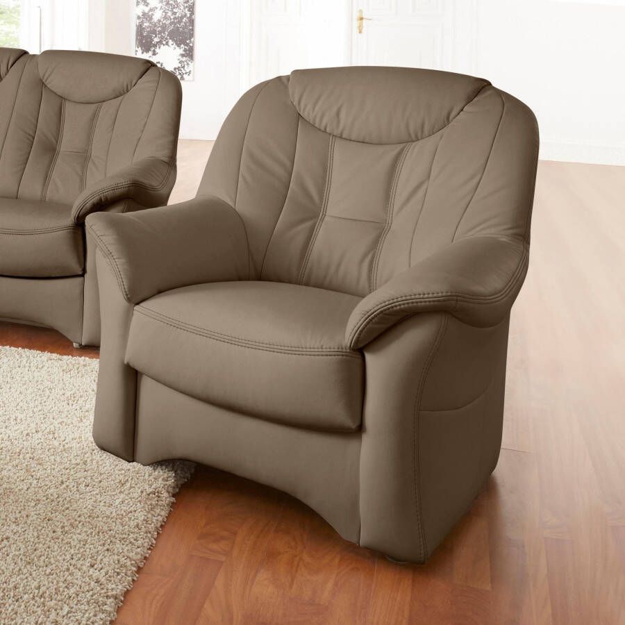 Exxpo sofa fashion Fauteuil Isabel loungestoel hoge en comfortabele rugleuning (set)