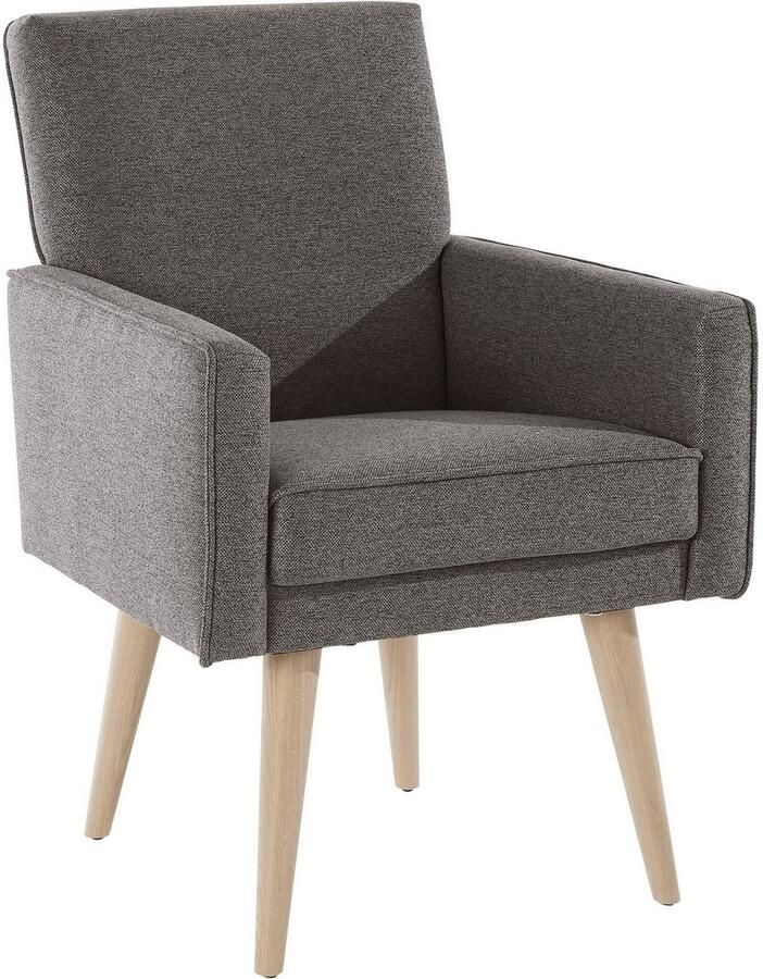 Exxpo sofa fashion Fauteuil Lungo loungestoel met moderne biesstiksels comfortabel en elegant