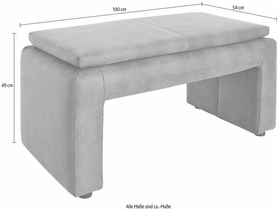 Exxpo sofa fashion Hocker Breedte 100 cm