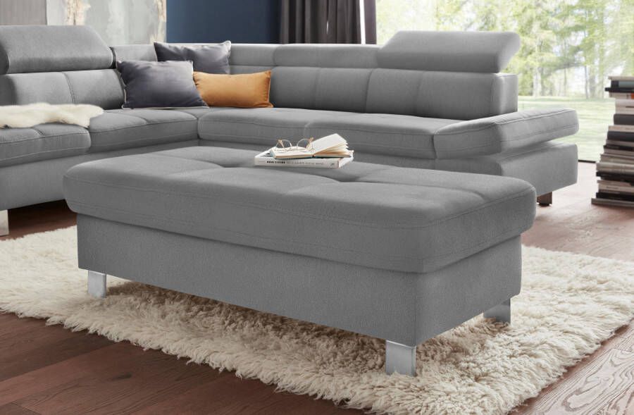 Exxpo sofa fashion Hocker Fiji Barkruk met opbergruimte onder de zitting