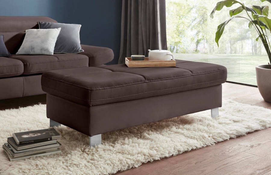Exxpo sofa fashion Hocker Fiji Barkruk met opbergruimte onder de zitting