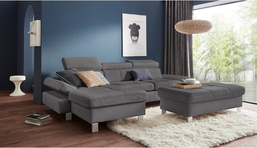 Exxpo sofa fashion Hocker Fiji Barkruk met opbergruimte onder de zitting