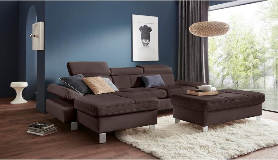 Exxpo sofa fashion Hocker Fiji Barkruk met opbergruimte onder de zitting