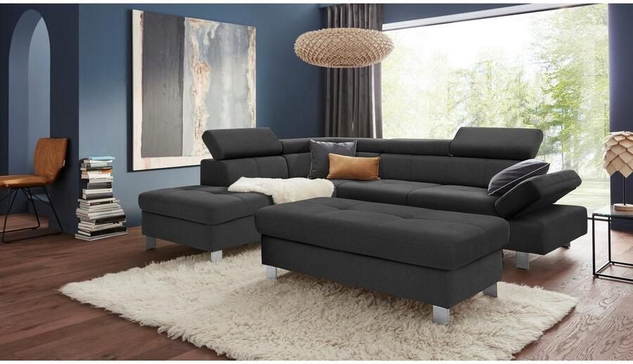 Exxpo sofa fashion Hocker Fiji Barkruk met opbergruimte onder de zitting