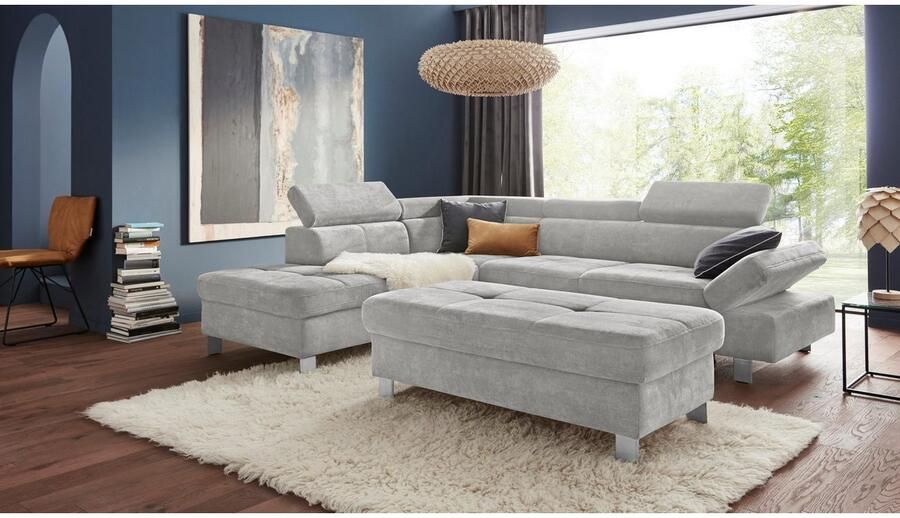 Exxpo sofa fashion Hocker Fiji Barkruk met opbergruimte onder de zitting