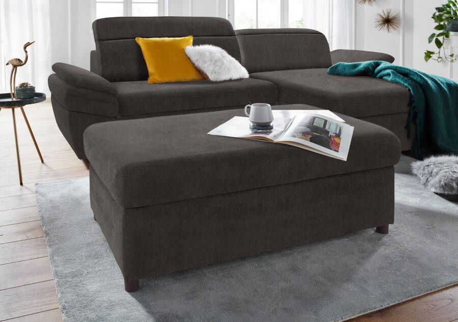 Exxpo sofa fashion Hocker Kyoto bankkruk met opbergvak onder de zitting