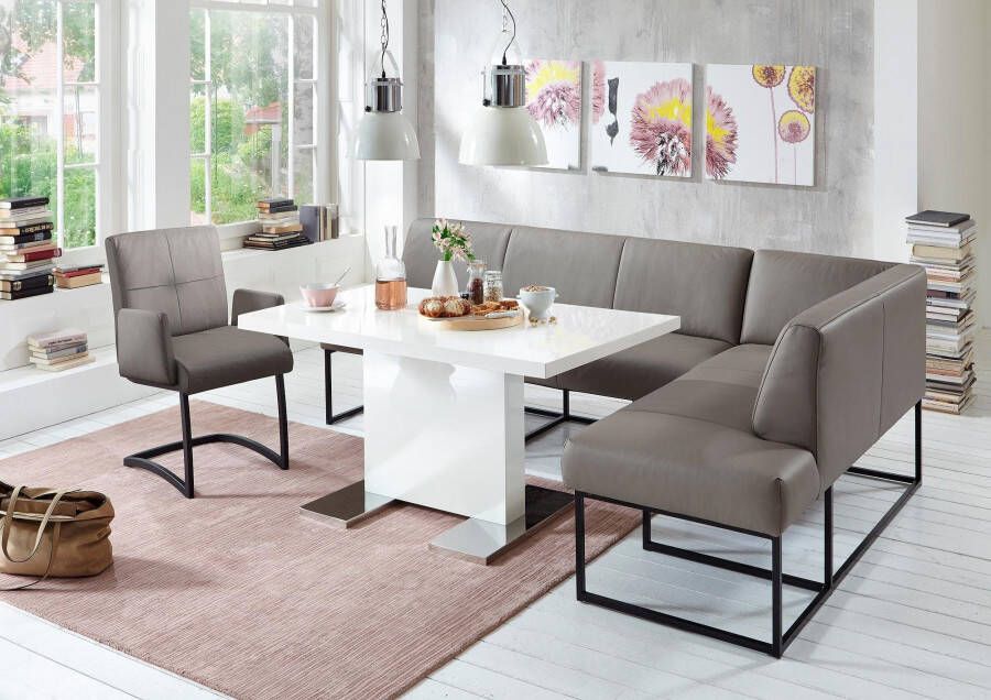 Exxpo sofa fashion Hoekbank Affogato comfortabel en elegant hoogwaardige afwerking