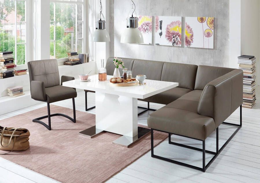 Exxpo sofa fashion Hoekbank Affogato comfortabel en elegant hoogwaardige afwerking