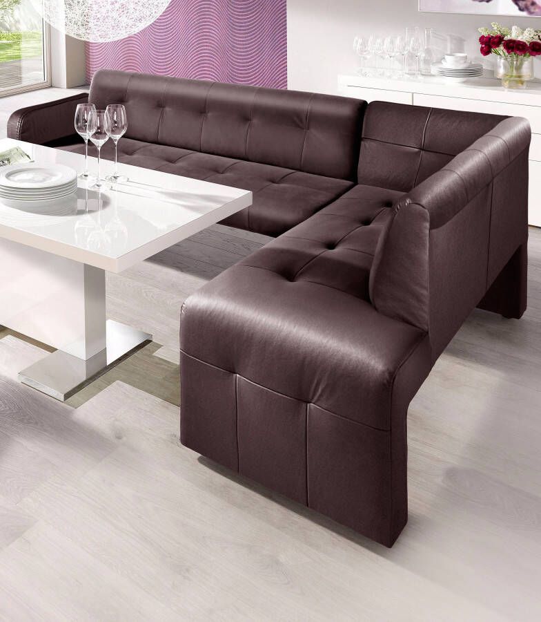 Exxpo sofa fashion Eetbank Barista comfortabel en elegant hoge bodemvrijheid Hoekbank Barista comfortabel en elegant hoogwaardige detailafwerking