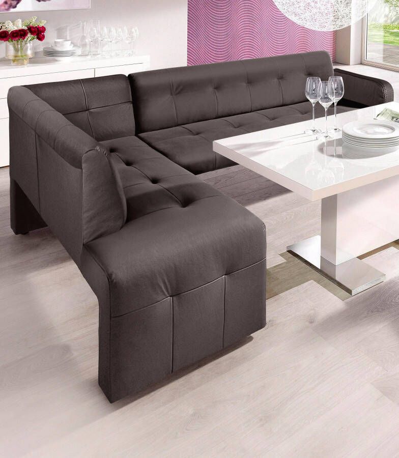 Exxpo sofa fashion Eetbank Barista comfortabel en elegant hoge bodemvrijheid Hoekbank Barista comfortabel en elegant hoogwaardige detailafwerking
