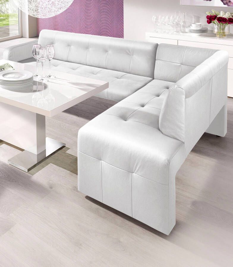 Exxpo sofa fashion Eetbank Barista comfortabel en elegant hoge bodemvrijheid Hoekbank Barista comfortabel en elegant hoogwaardige detailafwerking