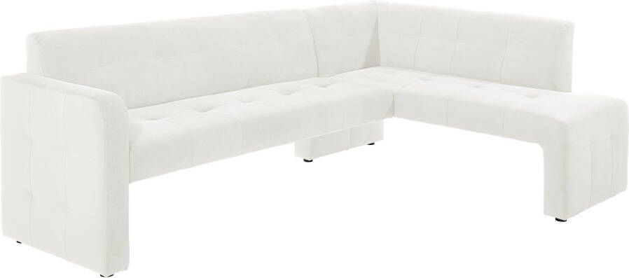 Exxpo sofa fashion Eetbank Barista comfortabel en elegant hoge bodemvrijheid Hoekbank Barista comfortabel en elegant hoogwaardige detailafwerking