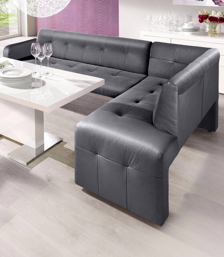 Exxpo sofa fashion Eetbank Barista comfortabel en elegant hoge bodemvrijheid Hoekbank Barista comfortabel en elegant hoogwaardige detailafwerking