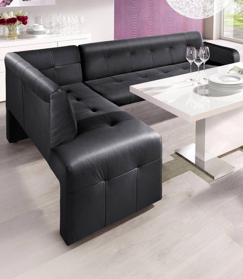 Exxpo sofa fashion Eetbank Barista comfortabel en elegant hoge bodemvrijheid Hoekbank Barista comfortabel en elegant hoogwaardige detailafwerking
