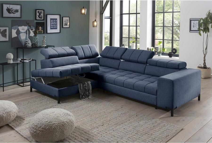 Exxpo sofa fashion Hoekbank Bocco hoogwaardige afwerking geweldig zitcomfort comfortabel L-vorm