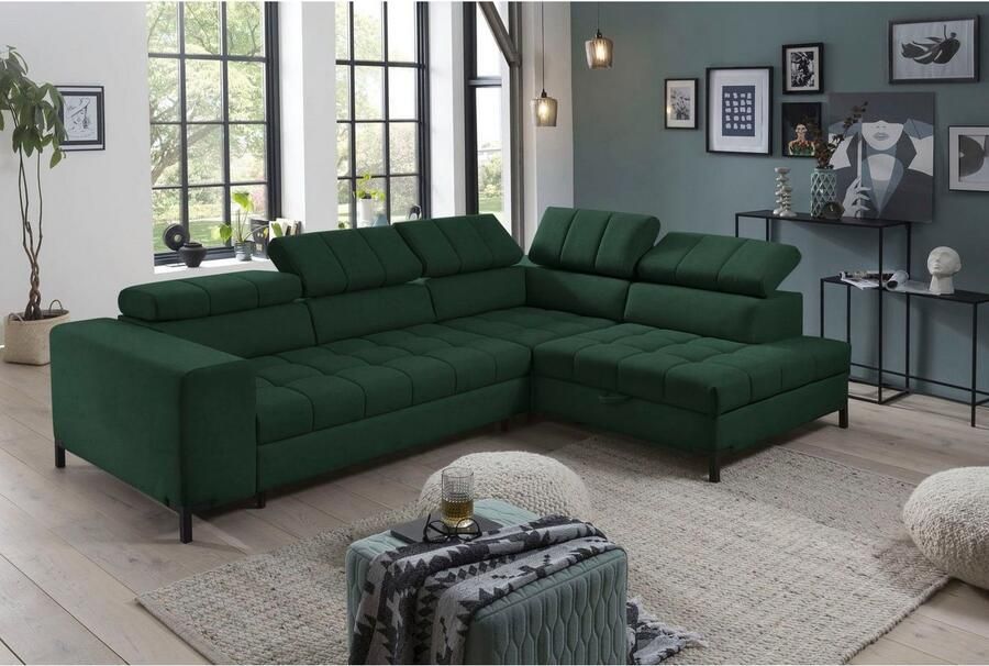 Exxpo sofa fashion Hoekbank Bocco hoogwaardige afwerking geweldig zitcomfort comfortabel L-vorm