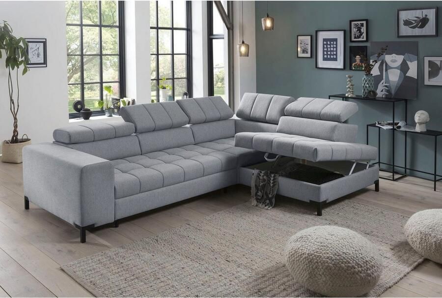Exxpo sofa fashion Hoekbank Bocco hoogwaardige afwerking geweldig zitcomfort comfortabel L-vorm