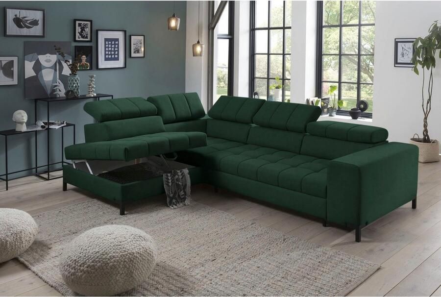 Exxpo sofa fashion Hoekbank Bocco hoogwaardige afwerking geweldig zitcomfort comfortabel L-vorm