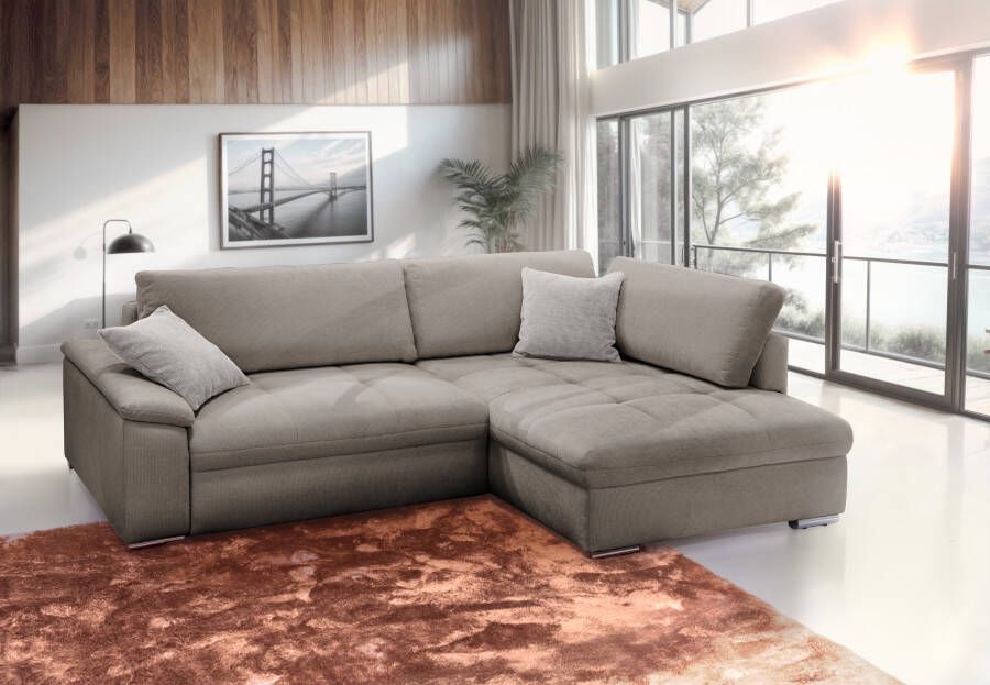 Exxpo sofa fashion Hoekbank Casa Grande incl. bedfunctie bedlade OTTOs Choice comfortabel