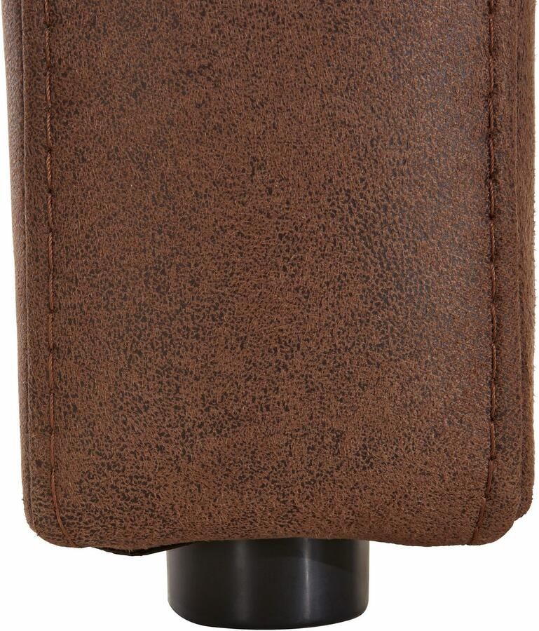 Exxpo sofa fashion Hoekbank Cortado elegant en modern met hoog zitcomfort hoge bodemvrijheid mooie detailverwerking optioneel leren bekleding