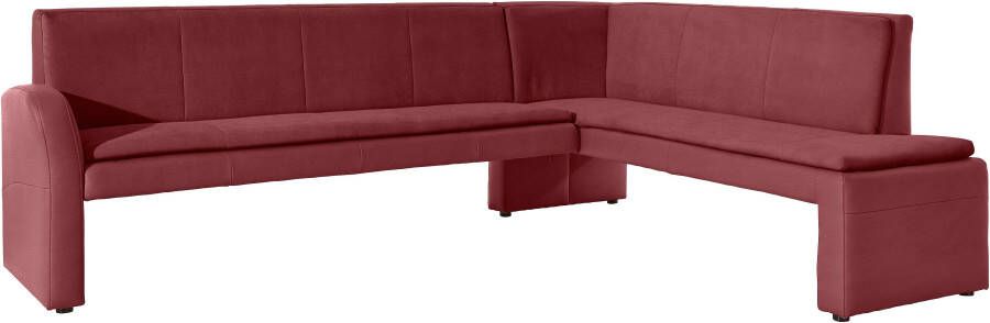 Exxpo sofa fashion Hoekbank Cortado hoge bodemvrijheid mooie detailverwerking optioneel leren bekleding