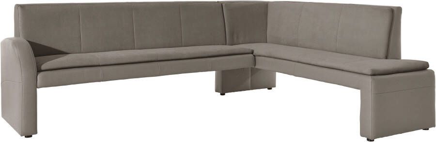 Exxpo sofa fashion Hoekbank Cortado hoge bodemvrijheid mooie detailverwerking optioneel leren bekleding