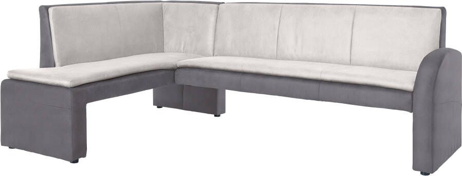 Exxpo sofa fashion Hoekbank Cortado hoge bodemvrijheid mooie detailverwerking optioneel leren bekleding