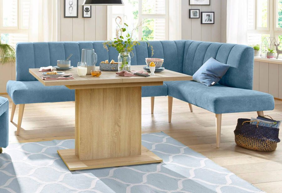 Exxpo sofa fashion Hoekbank Costa hoogwaardig verwerkt vrij in de ruimte te plaatsen