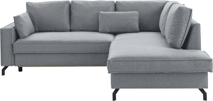 Exxpo sofa fashion Hoekbank Daytona naar keuze met slaapfunctie en bedkist