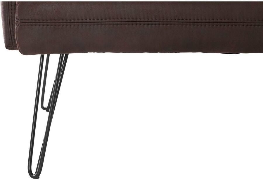 Exxpo sofa fashion Hoekbank Doppio Chesterfield look comfortabel en handig hoge designvoeten
