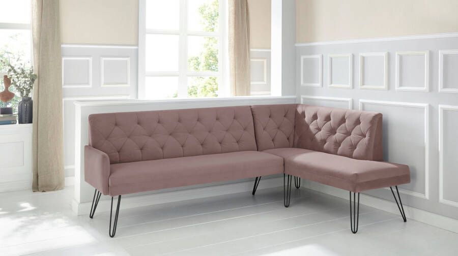 Exxpo sofa fashion Hoekbank Doppio Vrij in de ruimte te plaatsen