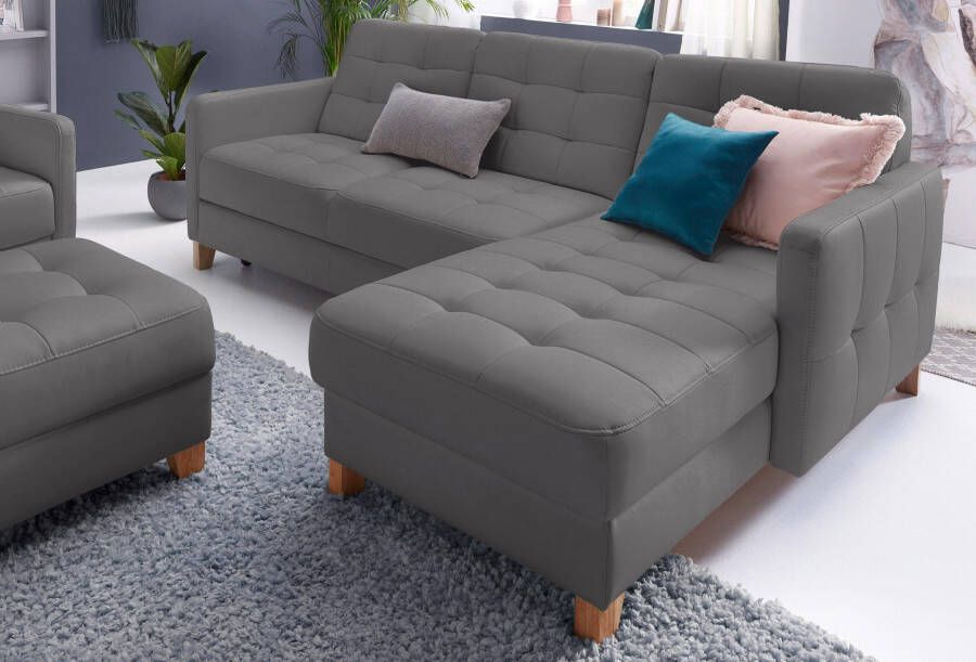 Exxpo sofa fashion Hoekbank Elio compact en comfortabel handig en tijdloos design L-vorm