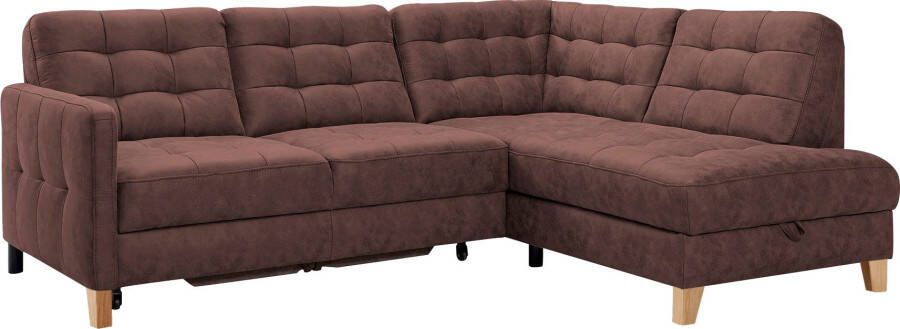 Exxpo sofa fashion Hoekbank Elio L-vorm naar keuze met slaapfunctie en bedkist