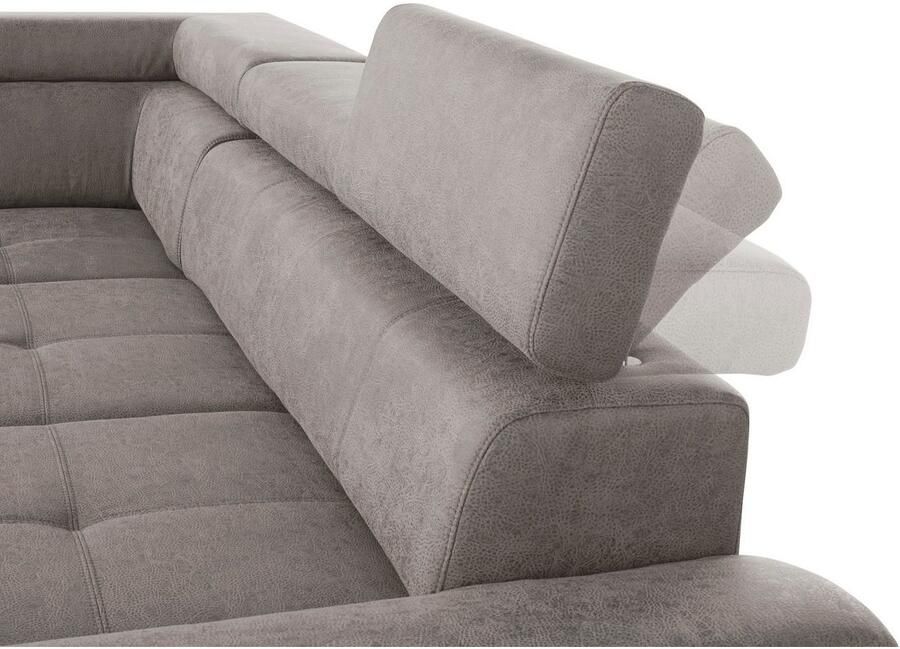 Exxpo sofa fashion Hoekbank Enya uitgebreide afwerking hoog zitcomfort comfortabel L-vorm
