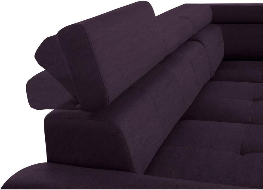 Exxpo sofa fashion Hoekbank Enya uitgebreide afwerking hoog zitcomfort comfortabel L-vorm