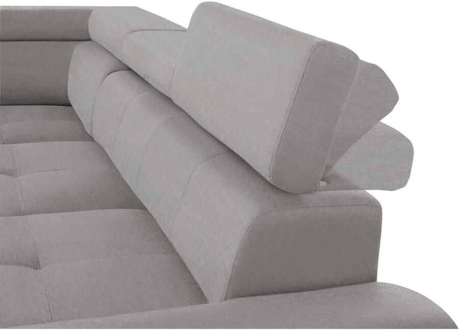 Exxpo sofa fashion Hoekbank Enya uitgebreide afwerking hoog zitcomfort comfortabel L-vorm