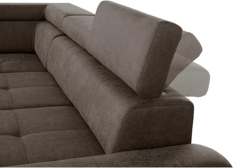Exxpo sofa fashion Hoekbank Enya uitgebreide afwerking hoog zitcomfort comfortabel L-vorm