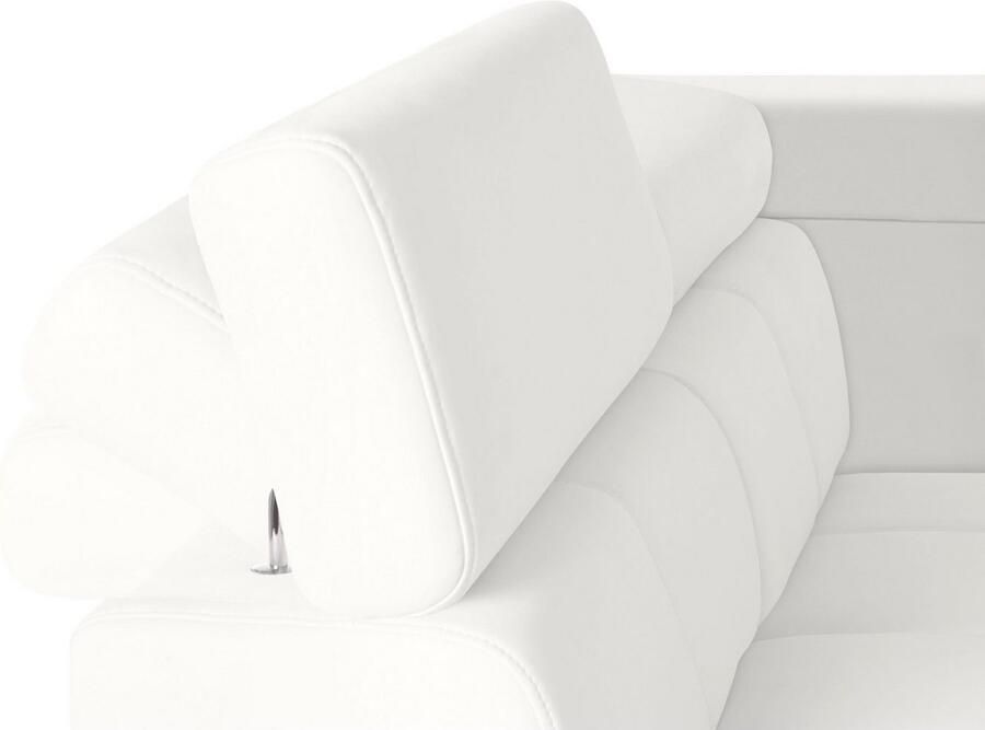 Exxpo sofa fashion Hoekbank Fiji L-vorm met verstelbare hoofdsteun resp. rugleuning naar keuze met slaapfunctie