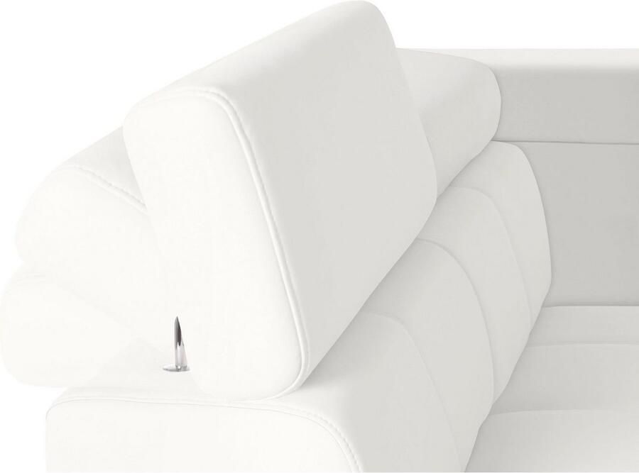 Exxpo sofa fashion Hoekbank Fiji L-vorm met verstelbare hoofdsteun resp. rugleuning naar keuze met slaapfunctie