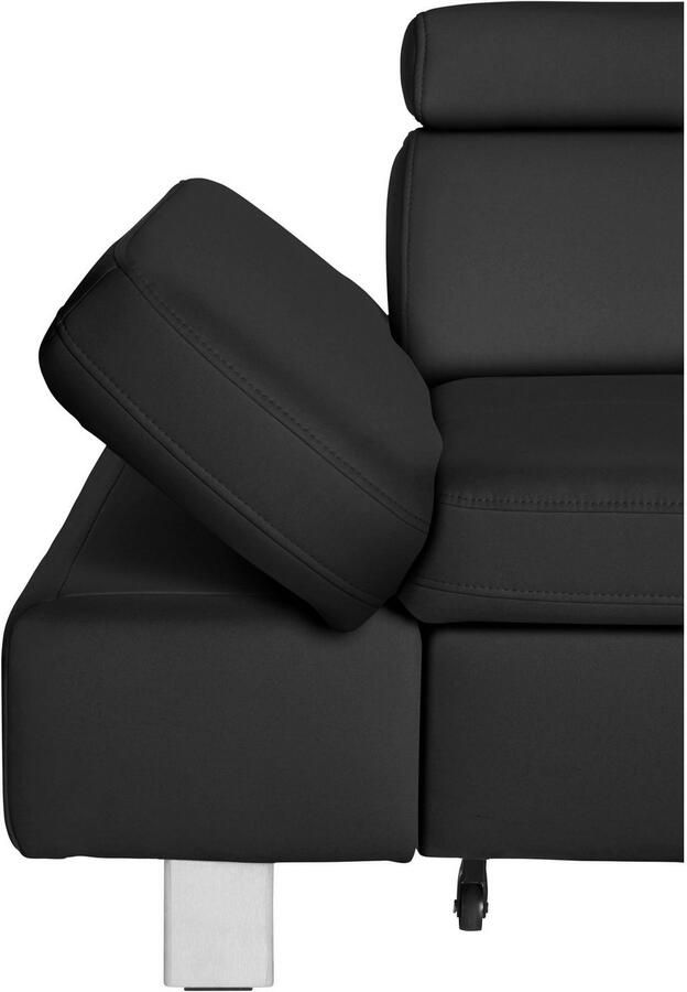 Exxpo sofa fashion Hoekbank Fiji L-vorm met verstelbare hoofdsteun resp. rugleuning naar keuze met slaapfunctie