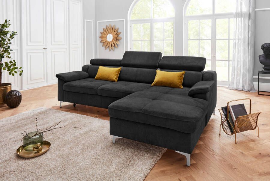 Exxpo sofa fashion Hoekbank Florence optioneel met bedfunctie