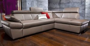 Exxpo sofa fashion Hoekbank inclusief verstelbare hoofdsteun en verstelbare armleuning naar keuze met slaapfunctie