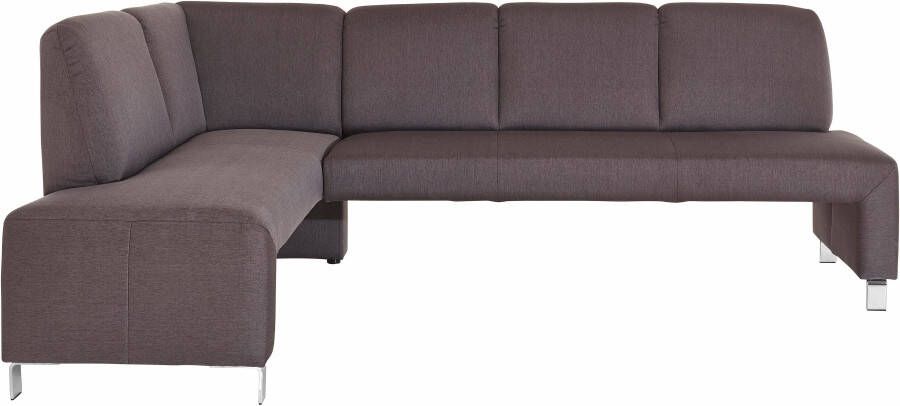 Exxpo sofa fashion Hoekbank Intenso hoge bodemvrijheid vrij in de ruimte te plaatsen hoog zitcomfort
