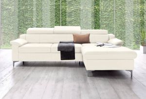Exxpo sofa fashion Hoekbank met verstelbaar hoofdeind