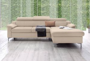 Exxpo sofa fashion Hoekbank met verstelbaar hoofdeind