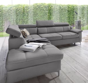 Exxpo sofa fashion Hoekbank met verstelbare hoofdsteun naar keuze met slaapfunctie